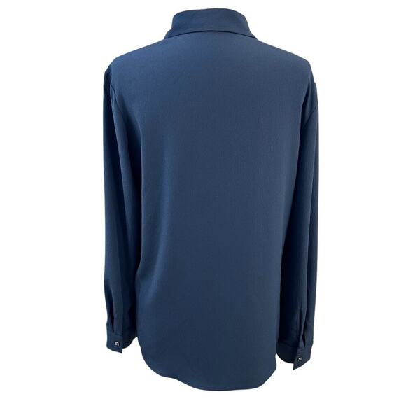 MM.LaFleur Lagarde Shirt Dusty Indigo Size 12 - Picture 3 of 13